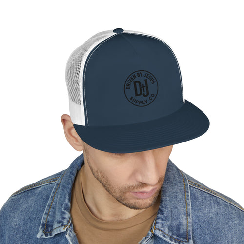 Driven by Jesus trucker hat- Mesh back