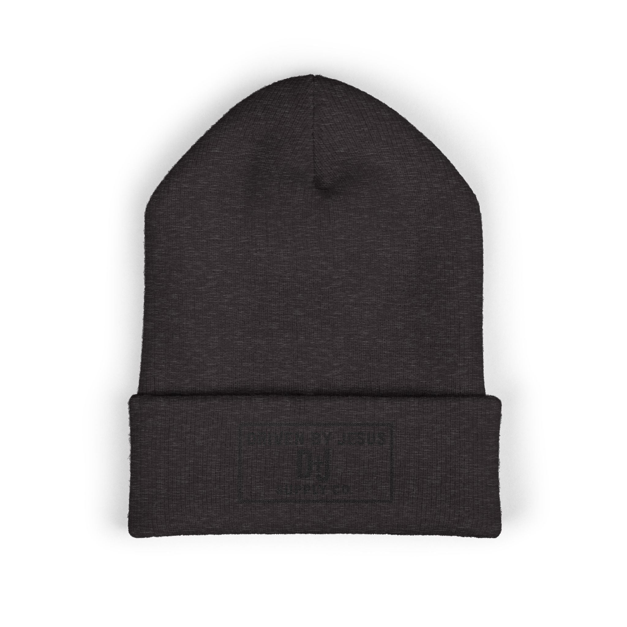 Driven By Jesus Embroidered Cuffed Beanie