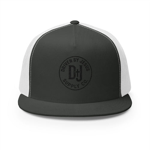 Driven by Jesus trucker hat- Mesh back